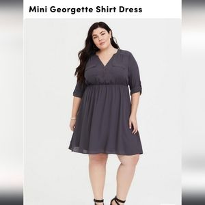 TORRID Mini Shirt Dress